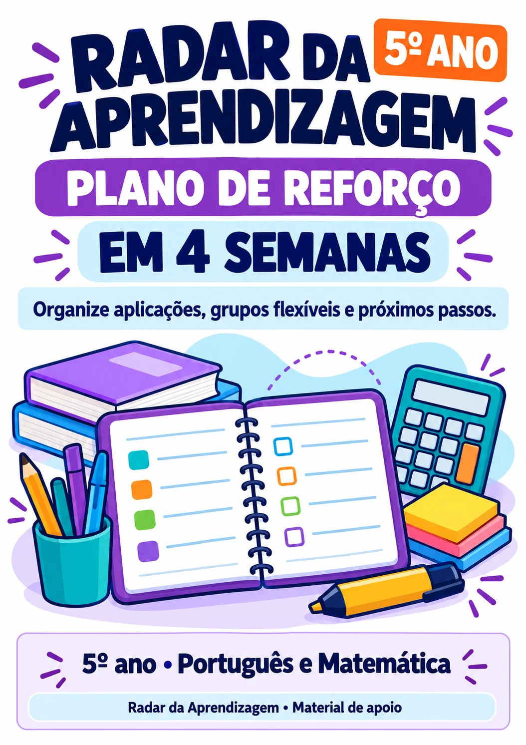 Página real do Plano de Reforço de 4 Semanas